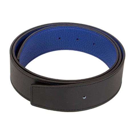 electric blue hermes belt